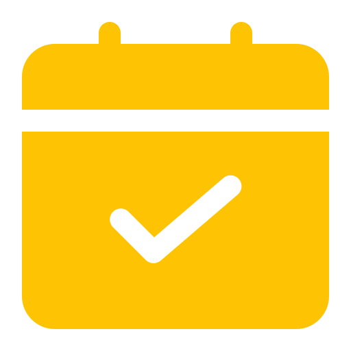 Book in time for cleaning  Icon